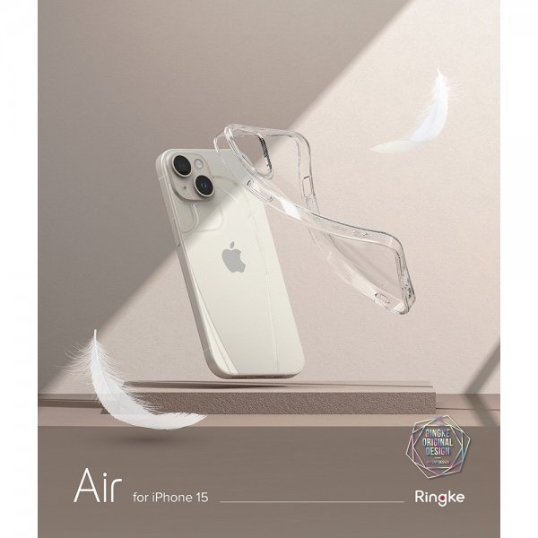 Ringke iPhone 15 Deksel Air Clear