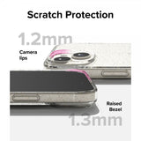 Ringke iPhone 15 Deksel Air Glitter Clear