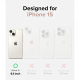 Ringke iPhone 15 Deksel Air Glitter Clear