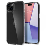 Spigen iPhone 15 Deksel Air Skin Hybrid Crystal Clear