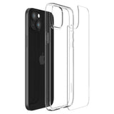 Spigen iPhone 15 Deksel Air Skin Hybrid Crystal Clear