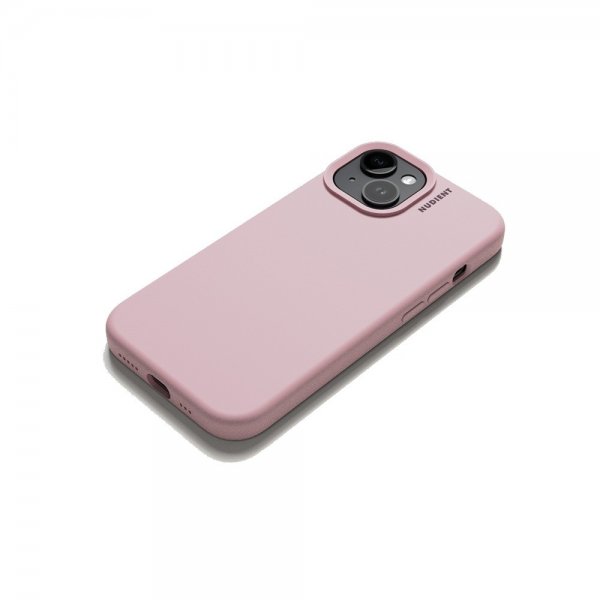 Nudient iPhone 15 Deksel Base Case Baby Pink