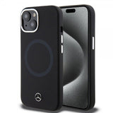 Mercedes Benz iPhone 15 Deksel Bicolor MagSafe Svart