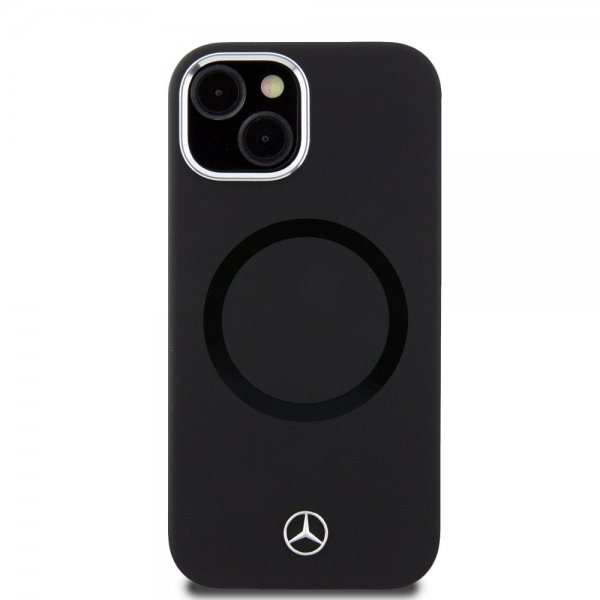 Mercedes Benz iPhone 15 Deksel Bicolor MagSafe Svart