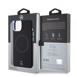 Mercedes Benz iPhone 15 Deksel Bicolor MagSafe Svart