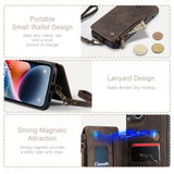 CaseMe iPhone 15 Deksel C20 Series Kaffe