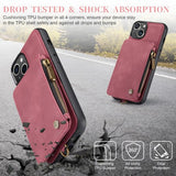 CaseMe iPhone 15 Deksel C20 Series Rød