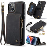 CaseMe iPhone 15 Deksel C20 Series Svart