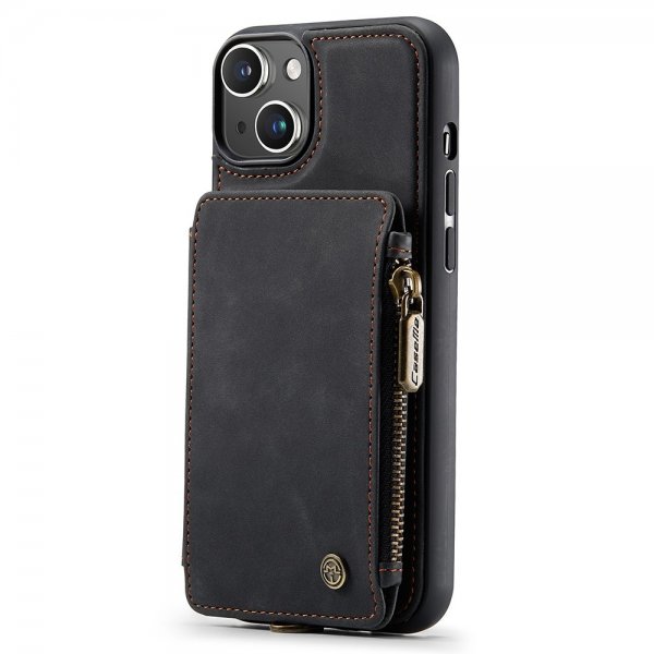 CaseMe iPhone 15 Deksel C20 Series Svart