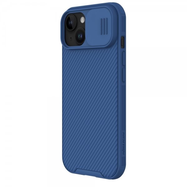 Nillkin iPhone 15 Deksel CamShield Blå