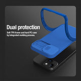 Nillkin iPhone 15 Deksel CamShield MagSafe Blå