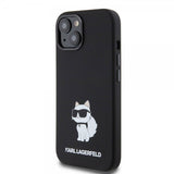 Karl Lagerfeld iPhone 15 Deksel Choupette NFT Svart
