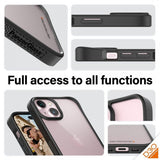 PanzerGlass iPhone 15 Deksel ClearCase D3O Svart