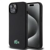 Lacoste iPhone 15 Plus Deksel Croc Logo MagSafe Svart