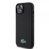 Lacoste iPhone 15 Deksel Croc Logo MagSafe Svart