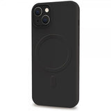 Celly iPhone 15 Deksel CROMOMAG Svart