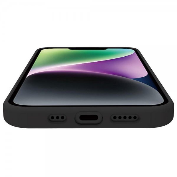 Celly iPhone 15 Deksel CROMOMAG Svart