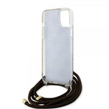 Guess iPhone 15 Deksel Crossbody Cord Brun