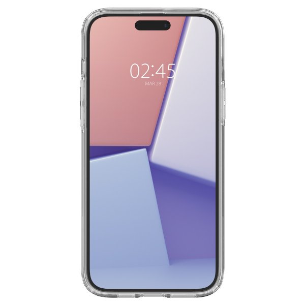 Spigen iPhone 15 Deksel Crystal Slot Crystal Clear