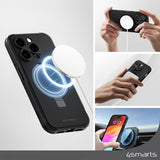 4smarts iPhone 15 Deksel Defend Case Magic Stand MagSafe