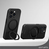 4smarts iPhone 15 Deksel Defend Case Magic Stand MagSafe