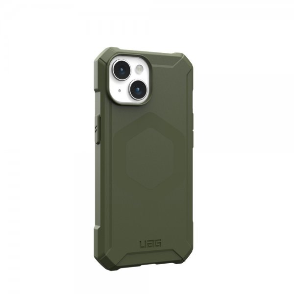 Urban Armor Gear (UAG) iPhone 15 Deksel Essential Armor MagSafe Olive Drab