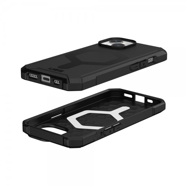 Urban Armor Gear (UAG) iPhone 15 Deksel Essential Armor MagSafe Svart