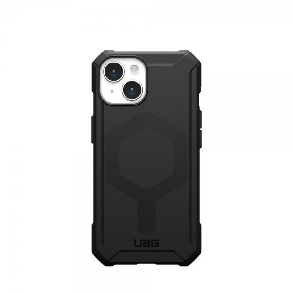 Urban Armor Gear (UAG) iPhone 15 Deksel Essential Armor MagSafe Svart