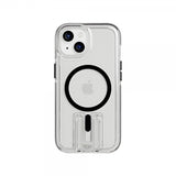Tech21 iPhone 13/14/15/16e/17e Deksel Evo Crystal Kick MagSafe Clear/Black