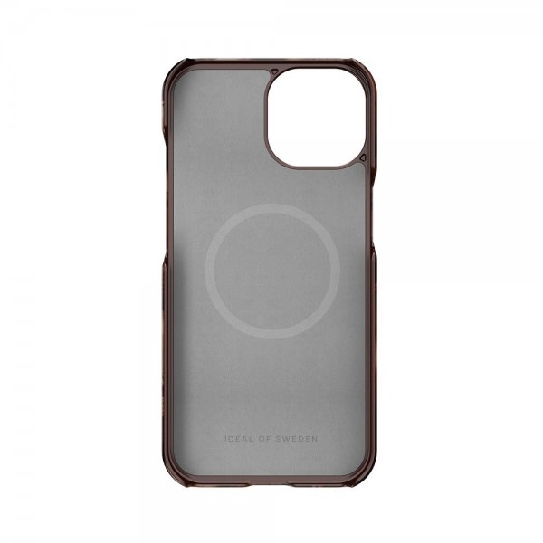 Ideal of Sweden iPhone 15 Deksel Fashion Case MagSafe Dark Amber Marble