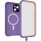 Otterbox iPhone 15 Deksel Fre MagSafe Rule of Plum