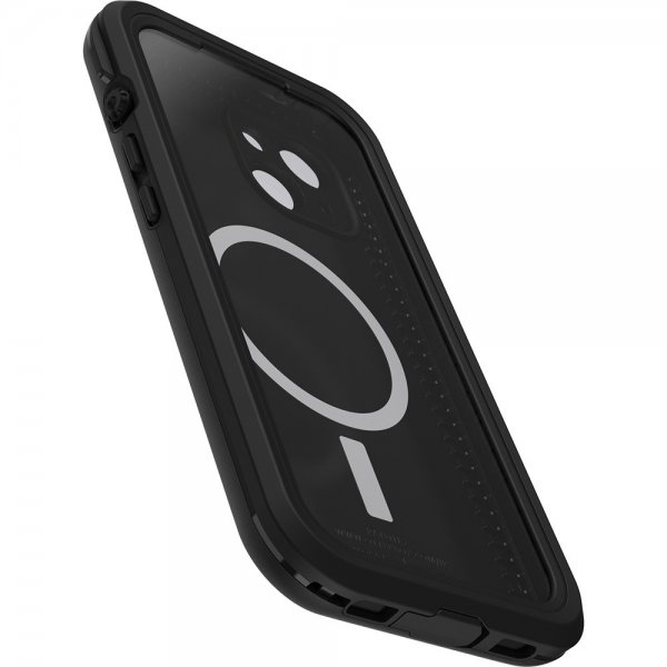 Otterbox iPhone 15 Deksel Fre MagSafe Svart