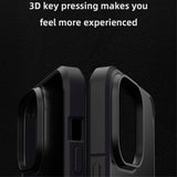 X-Level iPhone 15 Deksel Frostet Transparent Svart