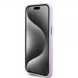 Guess iPhone 15 Deksel Full Glitter Wrapped Lilac