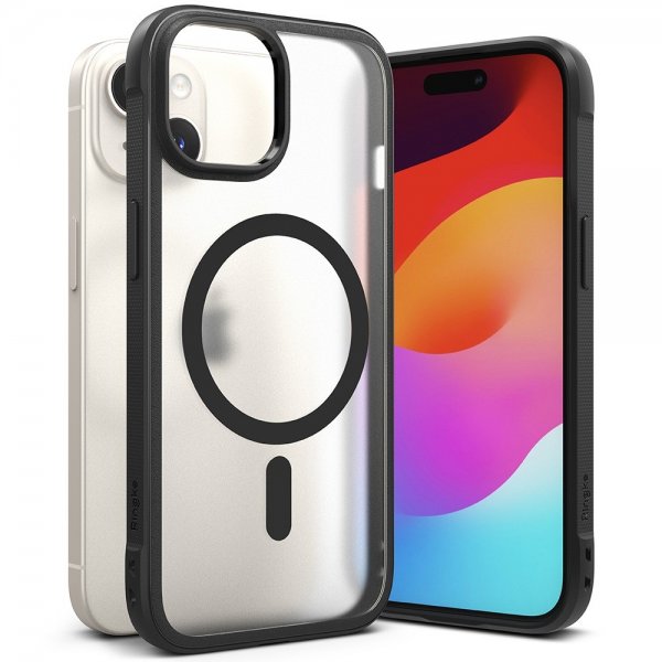 Ringke iPhone 15 Deksel Fusion Bold Magnetic Matte Black