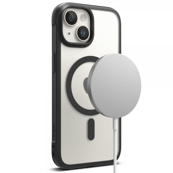 Ringke iPhone 15 Deksel Fusion Bold Magnetic Matte Black