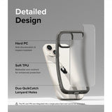 Ringke iPhone 15 Deksel Fusion Bold Matte Gray