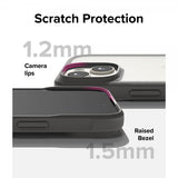 Ringke iPhone 15 Deksel Fusion Bold Matte Gray