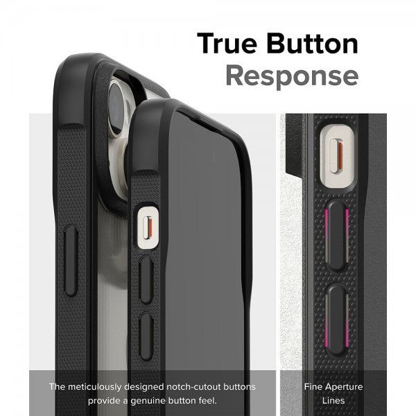 Ringke iPhone 15 Deksel Fusion Bold Svart