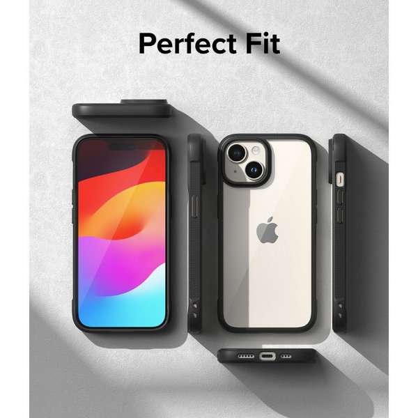 Ringke iPhone 15 Deksel Fusion Bold Svart