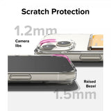 Ringke iPhone 15 Deksel Fusion Card Clear