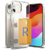 Ringke iPhone 15 Deksel Fusion Card Clear