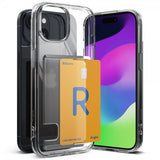 Ringke iPhone 15 Deksel Fusion Card Clear