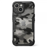 Ringke iPhone 15 Deksel Fusion X Design Camo Black