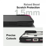 Ringke iPhone 15 Deksel Fusion X Magnetic Matte Black