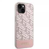 Guess iPhone 15 Deksel G Cube MagSafe Rosa