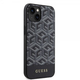 Guess iPhone 15 Deksel G Cube MagSafe Svart