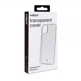 Celly iPhone 15 Deksel GELSKIN Klar