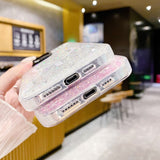 iPhone 15 Deksel Glitter MagSafe Gul