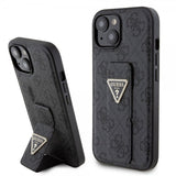 Guess iPhone 15 Deksel Grip Stand Function Svart